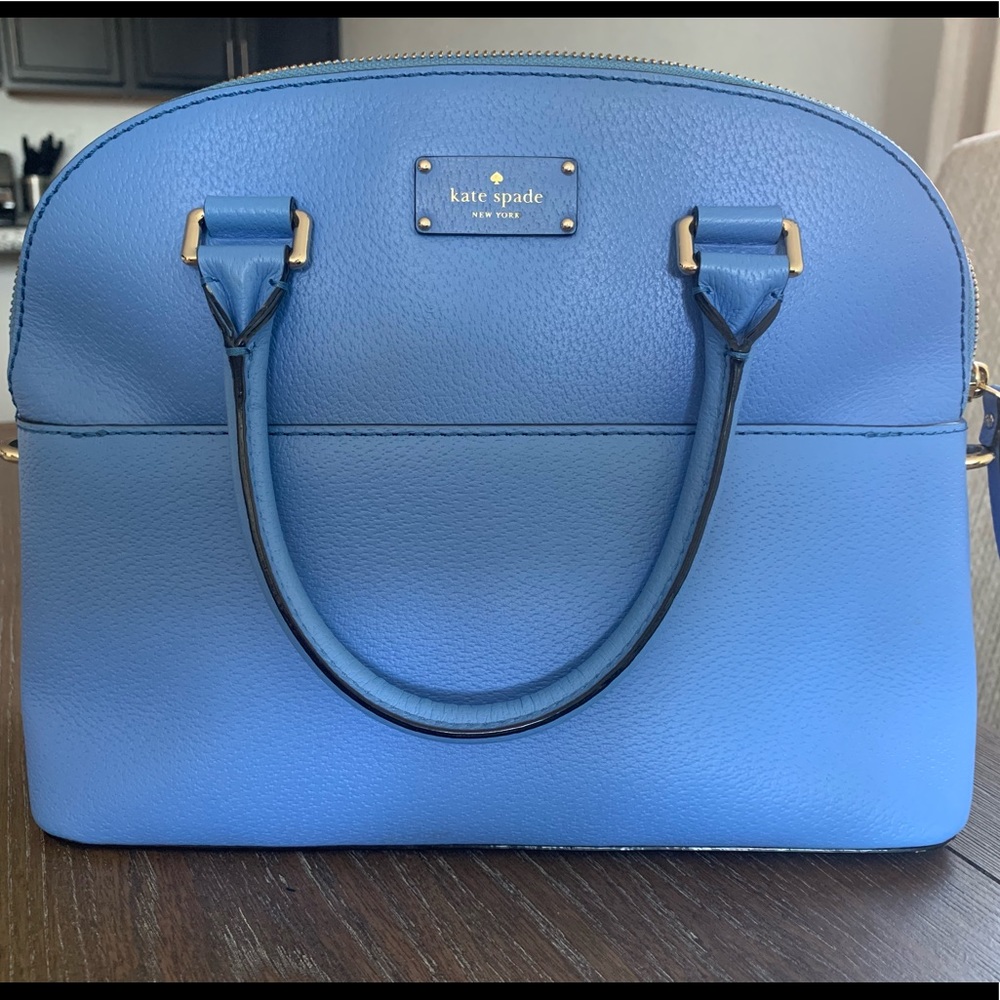 Pastel blue Kate Spade handbag